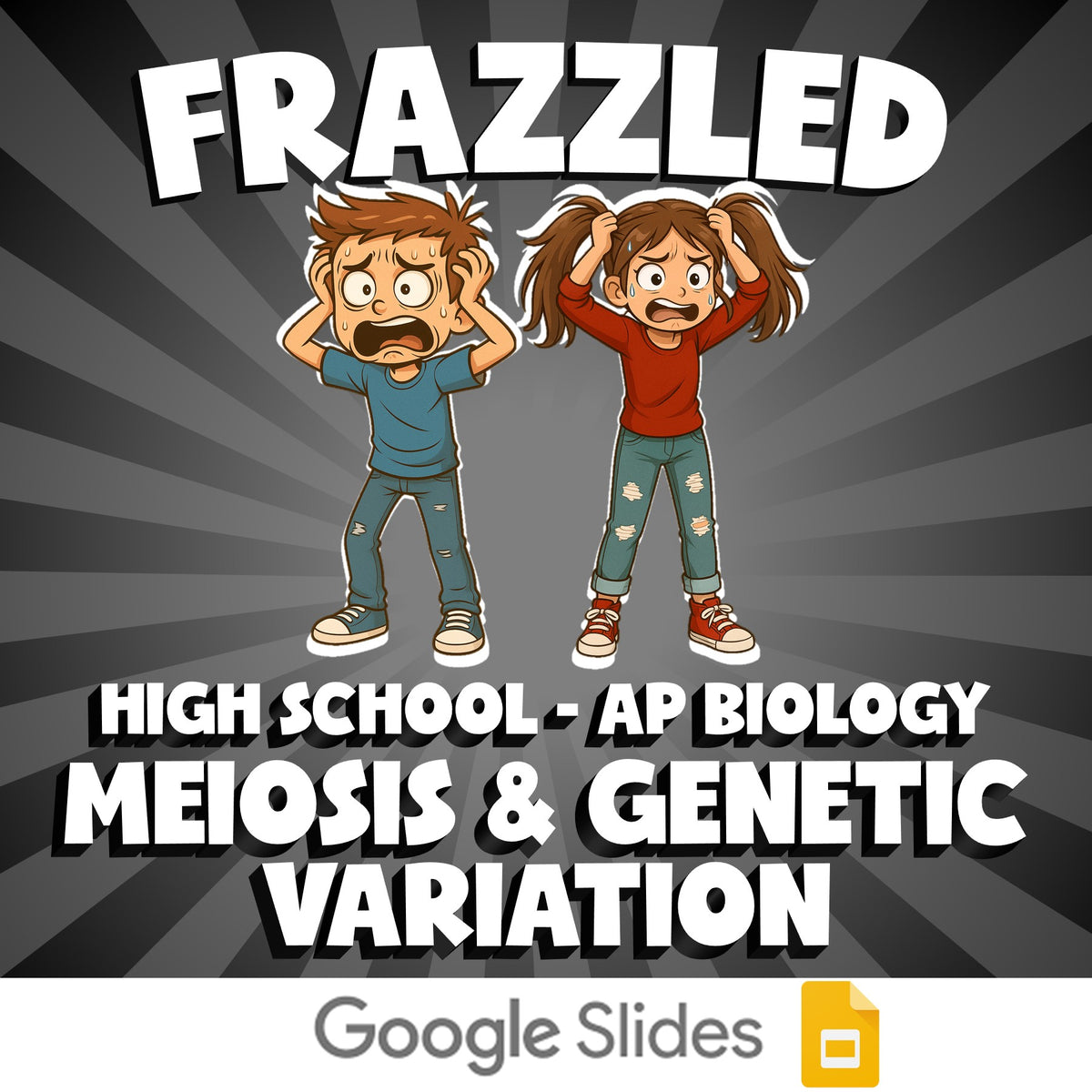 Meiosis & Genetic Variation FRAZZLED Science Game - No Prep AP Biology Review