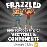 Vectors & Components FRAZZLED Science Game - No Prep Physics Review Activity