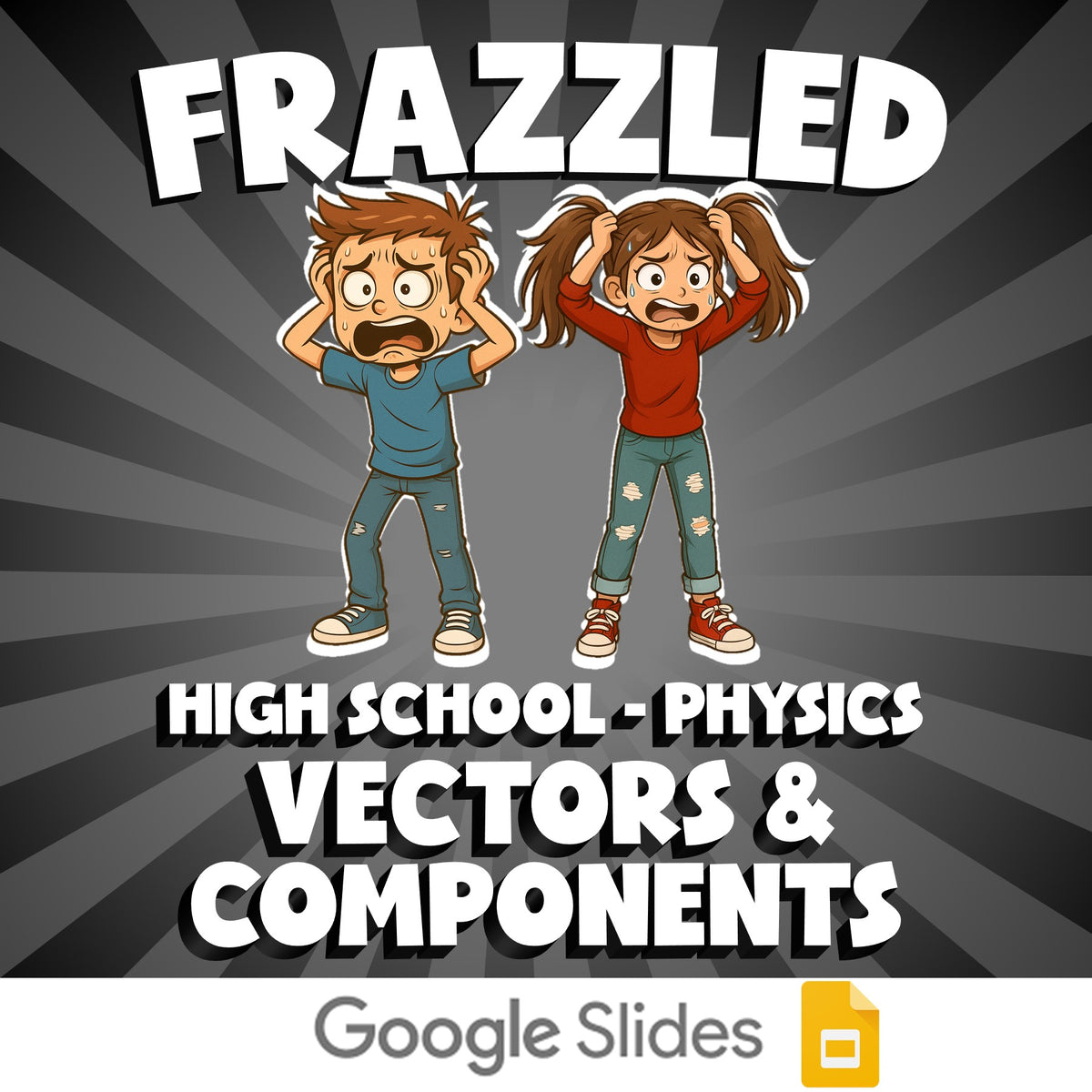 Vectors & Components FRAZZLED Science Game - No Prep Physics Review Activity