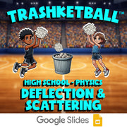 Deflection & Scattering TRASHKETBALL Science Game - No Prep Physics Review