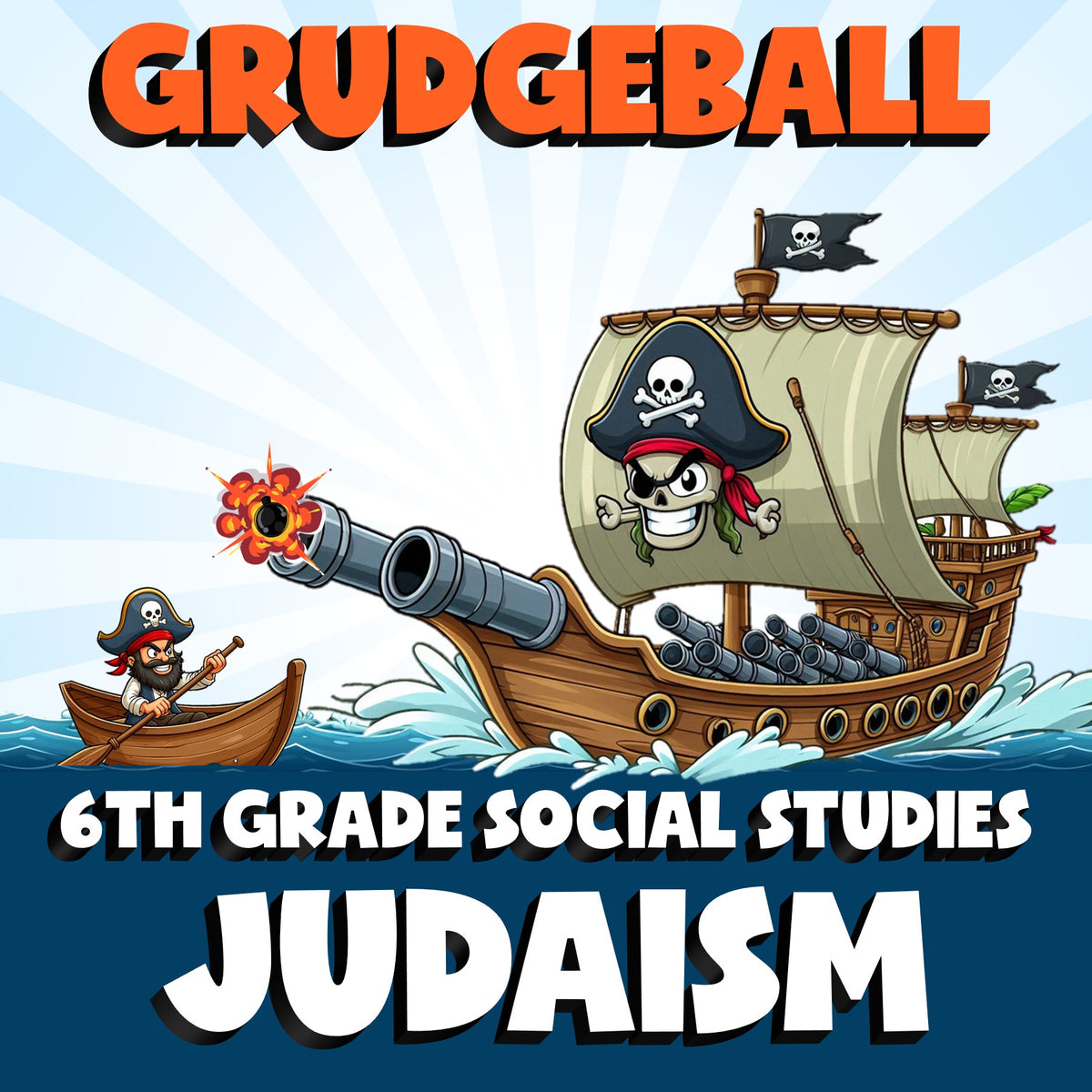 Judaism GRUDGEBALL Socials Game - No Prep Grade 6 Review Activity