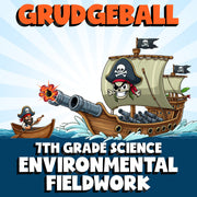 Environmental Fieldwork GRUDGEBALL Science Game - No Prep Grade 7 Review