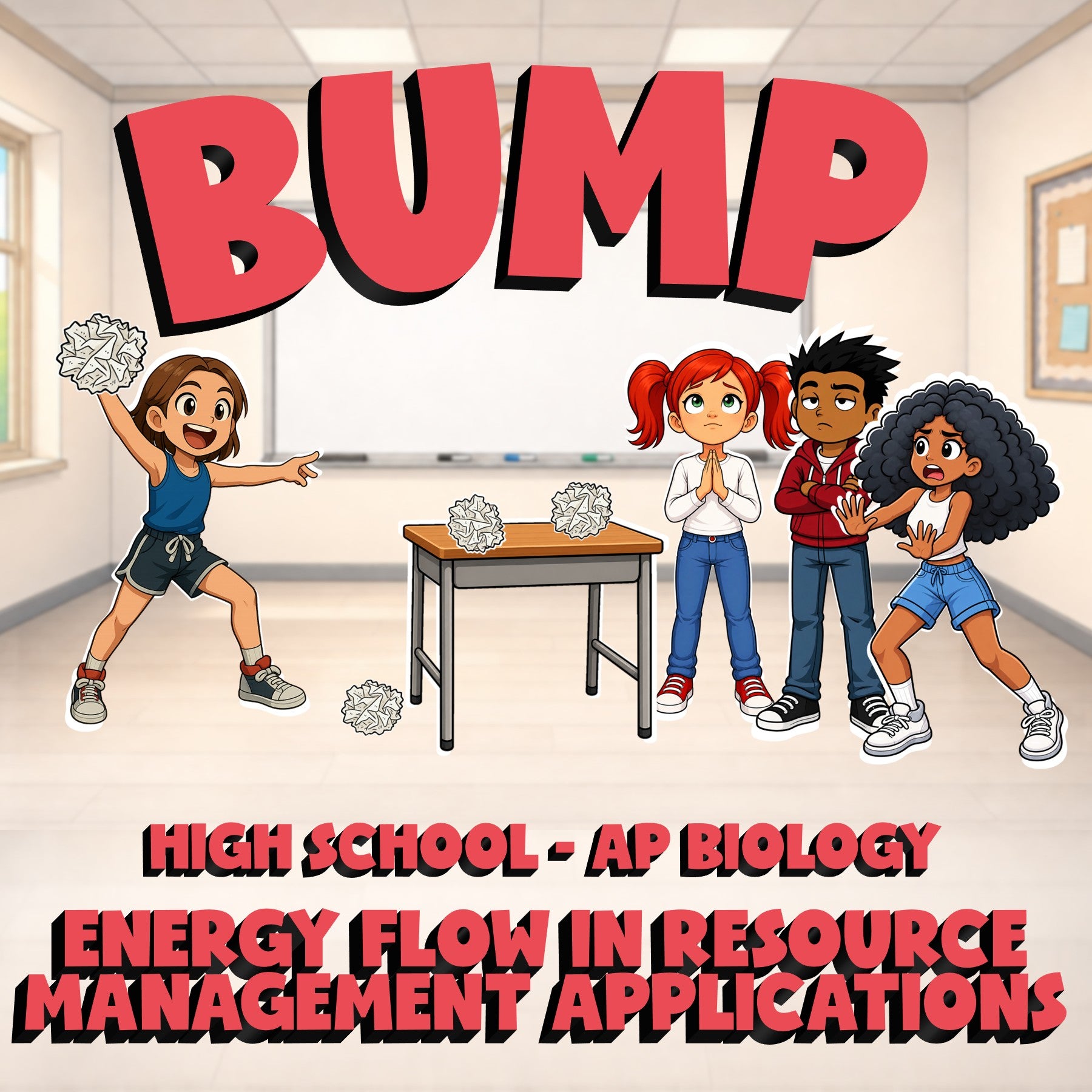 Energy Flow in Resource Management Applications BUMP Science Game - AP Biology