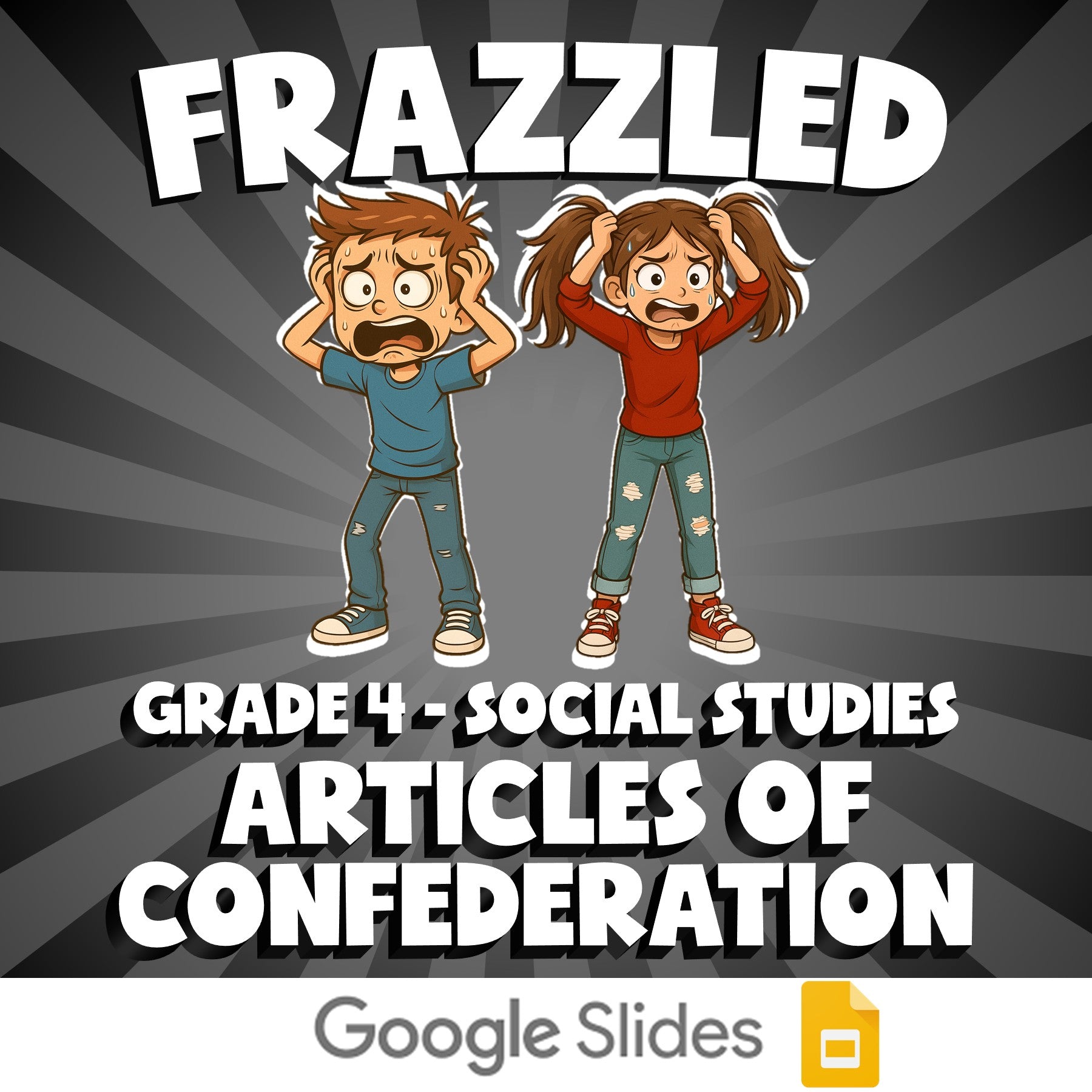 Articles of Confederation FRAZZLED Socials Game - No Prep Grade 4 Review