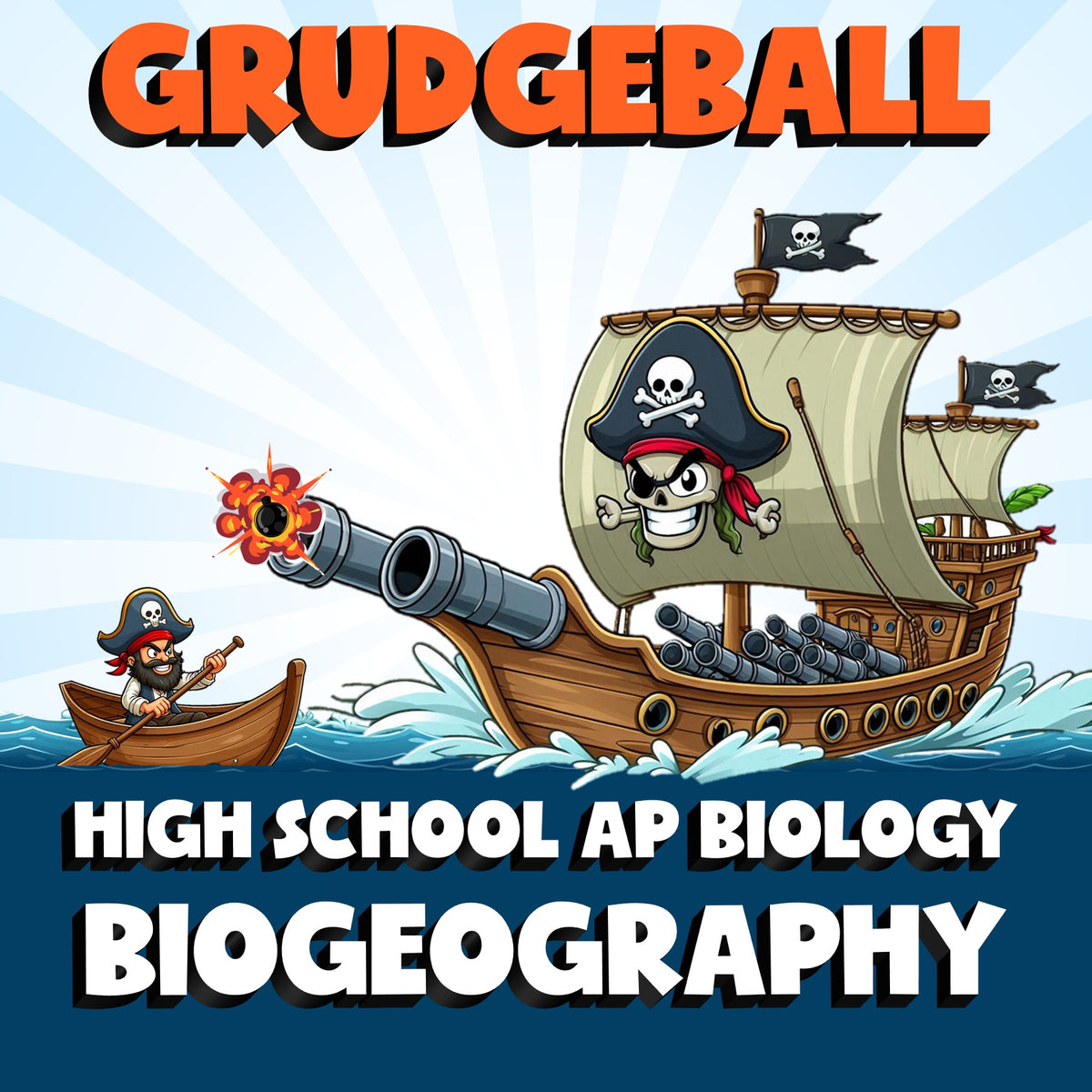 Biogeography GRUDGEBALL Science Game - No Prep AP Biology Review Activity