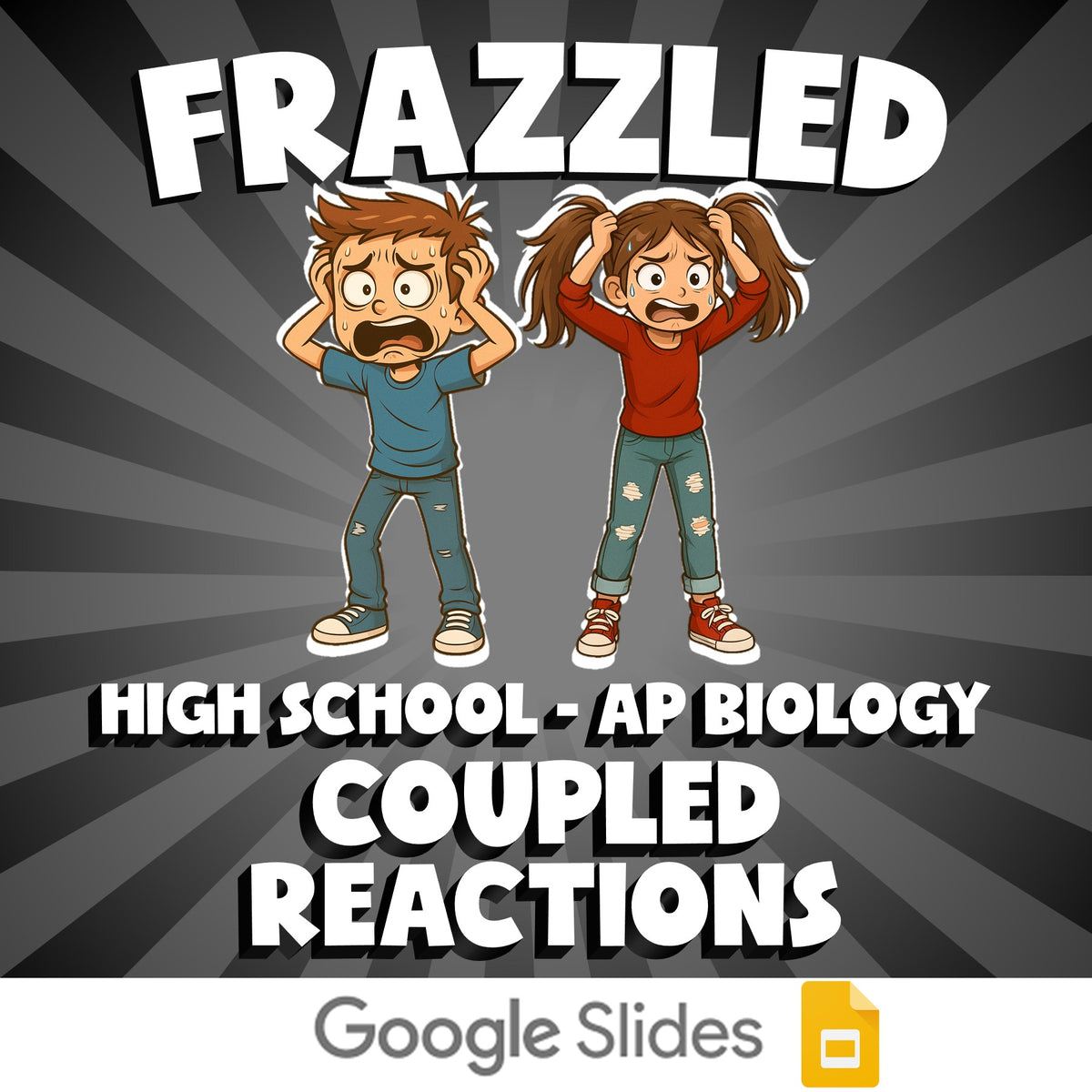 Coupled Reactions FRAZZLED Science Game - No Prep AP Biology Review Activity