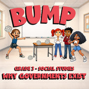 Why Governments Exist BUMP Socials Game - No Prep Grade 3 Review Activity