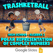 Polar Representation of Complex Numbers TRASHKETBALL Math Game - Algebra 2