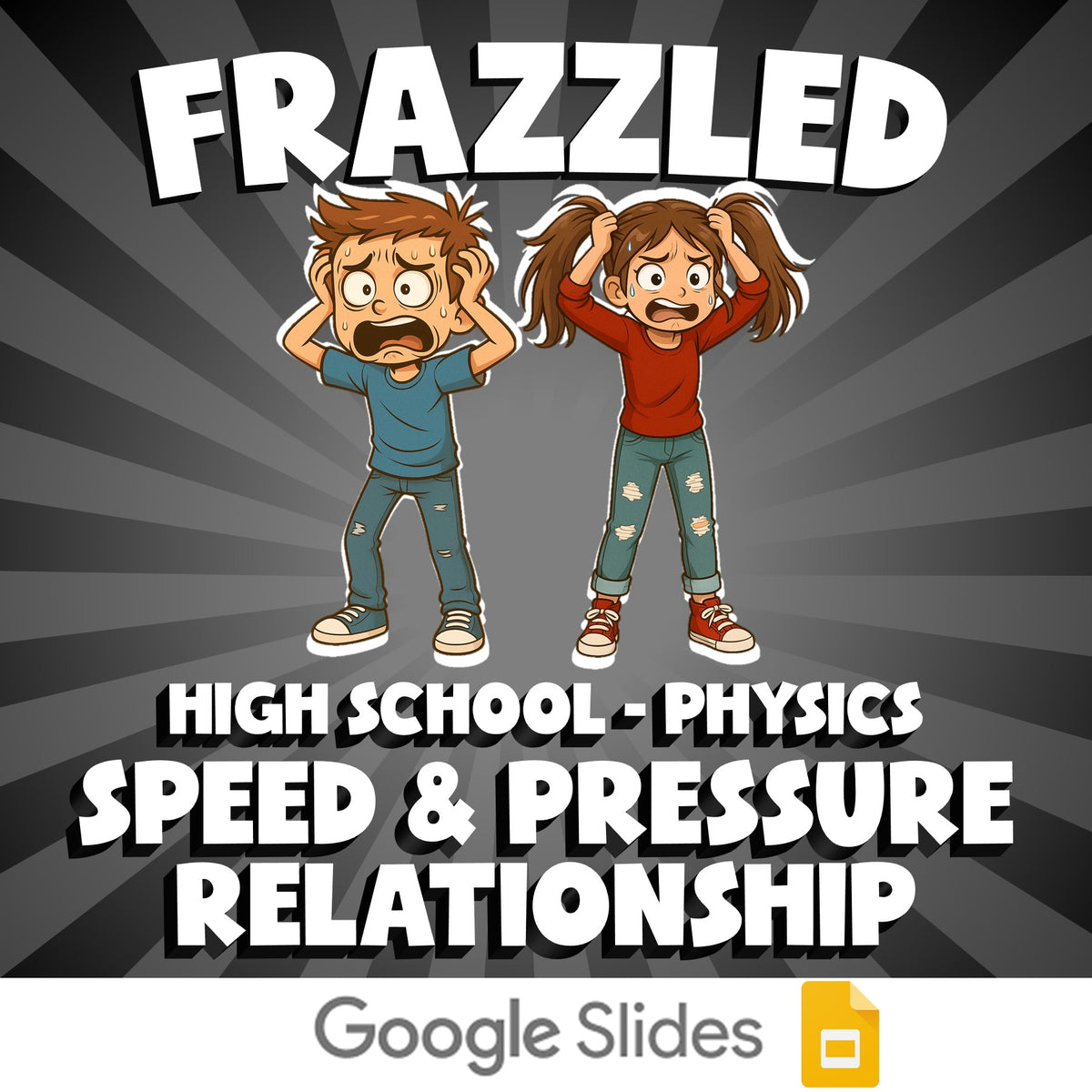 Speed & Pressure Relationship FRAZZLED Science Game - No Prep Physics Review