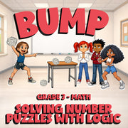 Solving Number Puzzles with Logic BUMP Math Game - No Prep Grade 3 Review