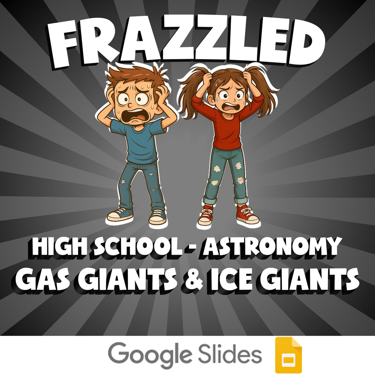 Gas Giants & Ice Giants FRAZZLED Science Game - No Prep Astronomy Review