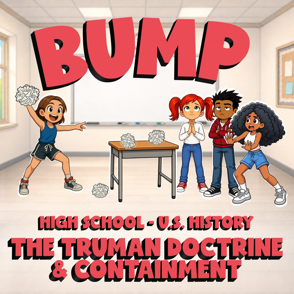 The Truman Doctrine & Containment BUMP U.S. History Game - No Prep Review