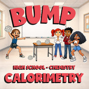 Calorimetry BUMP Science Game - No Prep Chemistry Review Activity