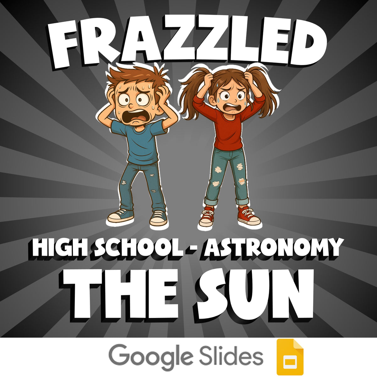The Sun FRAZZLED Science Game - No Prep Astronomy Review Activity