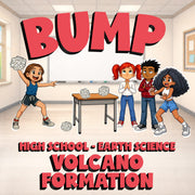 Volcano Formation BUMP Game - No Prep Earth Science Review Activity