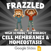 Cell Membranes & Homeostasis FRAZZLED Science Game - No Prep AP Biology Review