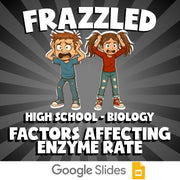 Factors Affecting Enzyme Rate FRAZZLED Science Game - No Prep Biology Review
