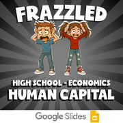 Human Capital FRAZZLED Economics Game - No Prep Review Activity