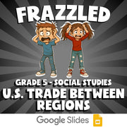 U.S. Trade Between Regions FRAZZLED Socials Game - No Prep Grade 5 Review