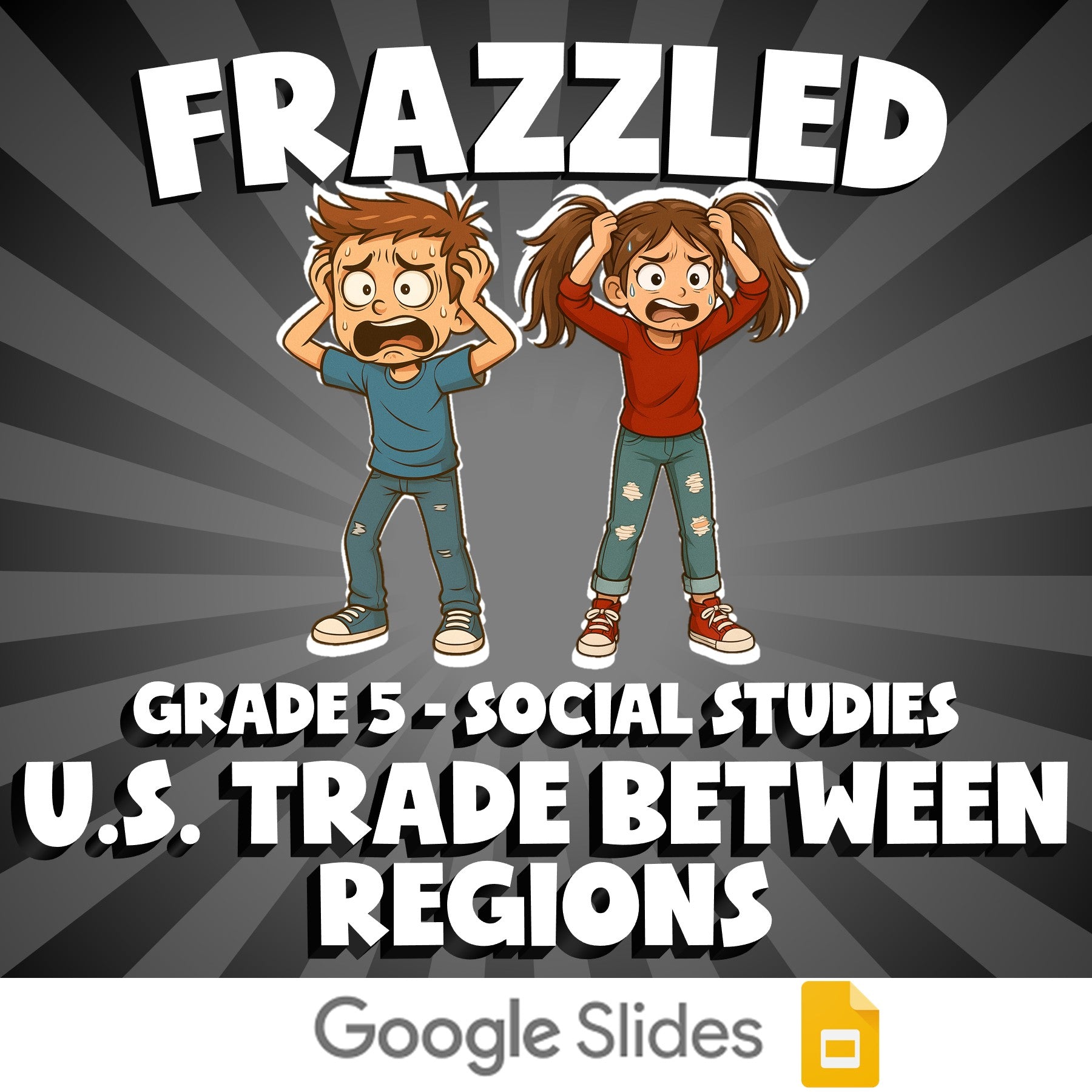 U.S. Trade Between Regions FRAZZLED Socials Game - No Prep Grade 5 Review