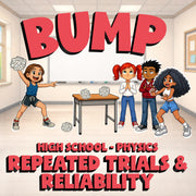 Repeated Trials & Reliability BUMP Science Game - No Prep Physics Review
