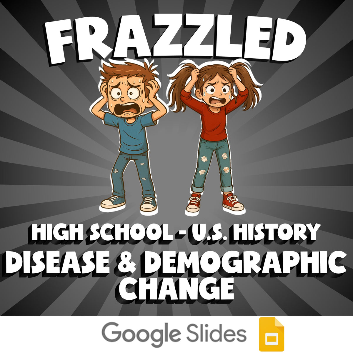Disease & Demographic Change FRAZZLED U.S. History Game - No Prep Review