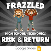 Risk & Return FRAZZLED Economics Game - No Prep Review Activity