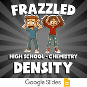Density FRAZZLED Science Game - No Prep Chemistry Review Activity