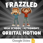Orbital Motion FRAZZLED Science Game - No Prep Astronomy Review Activity