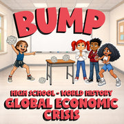 Global Economic Crisis BUMP Game - No Prep World History Review Activity