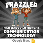 Communication Technology FRAZZLED Science Game - No Prep Astronomy Review