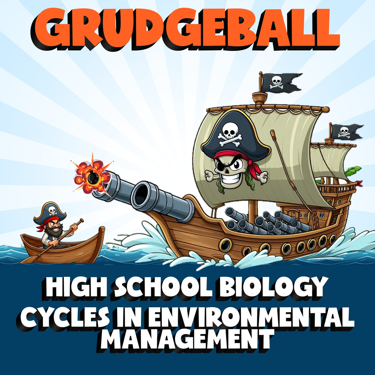 Cycles in Environmental Management GRUDGEBALL Science Game - No Prep Biology