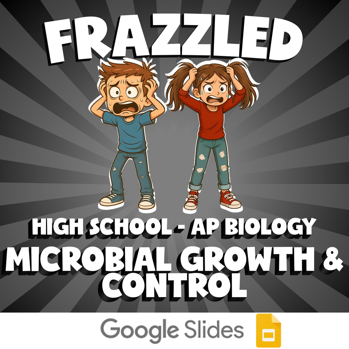 Microbial Growth & Control FRAZZLED Science Game - No Prep AP Biology Review