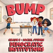 Democratic Institutions BUMP Socials Game - No Prep Grade 8 Review Activity