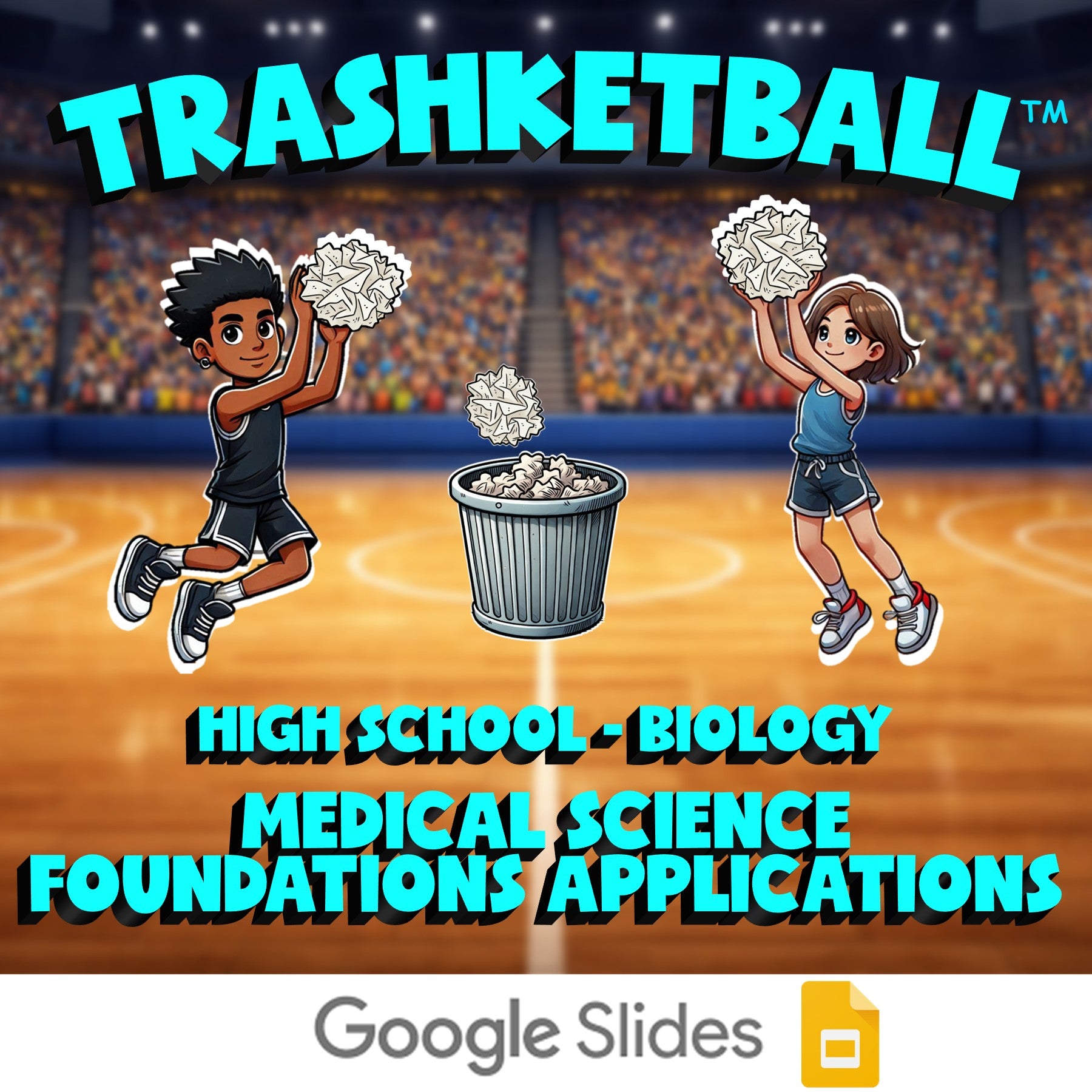 Medical Science Foundations Applications TRASHKETBALL Science Game - Biology