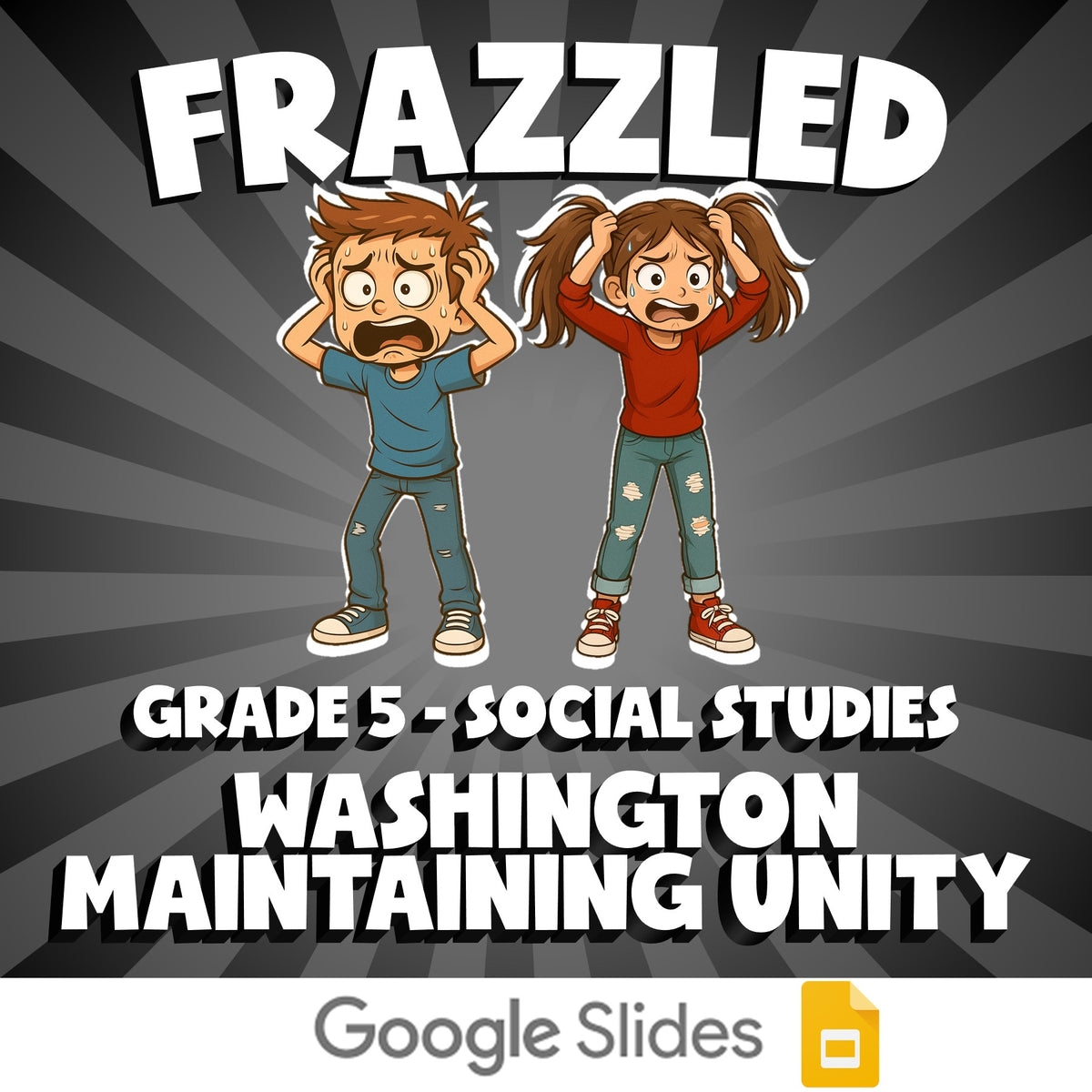 Washington Maintaining Unity FRAZZLED Socials Game - No Prep Grade 5 Review