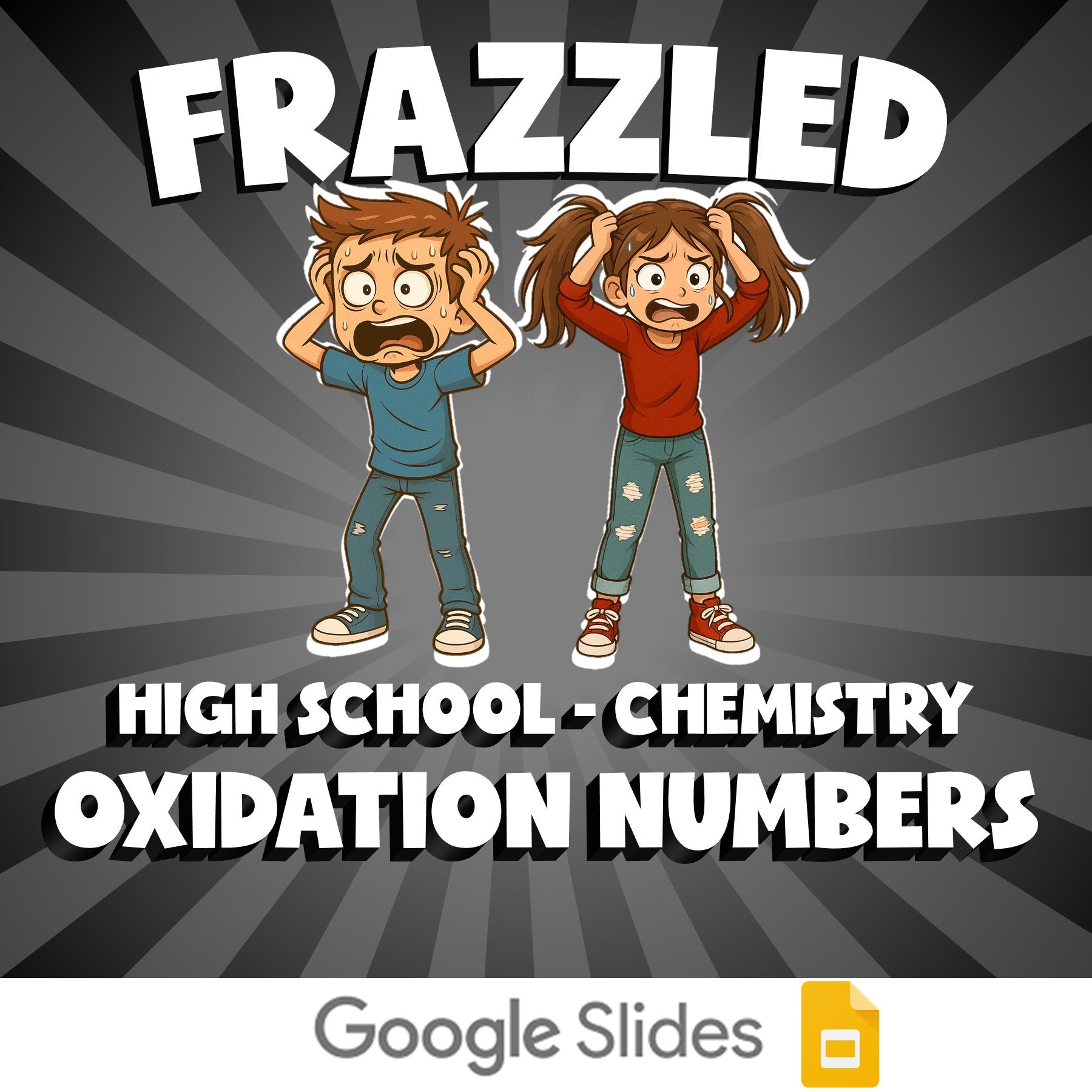 Oxidation Numbers FRAZZLED Science Game - No Prep Chemistry Review Activity