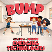 Emerging Technologies BUMP Science Game - No Prep Grade 6 Review Activity