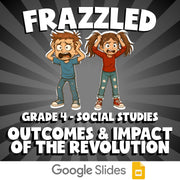 Outcomes & Impact of the Revolution FRAZZLED Socials Game - No Prep Grade 4