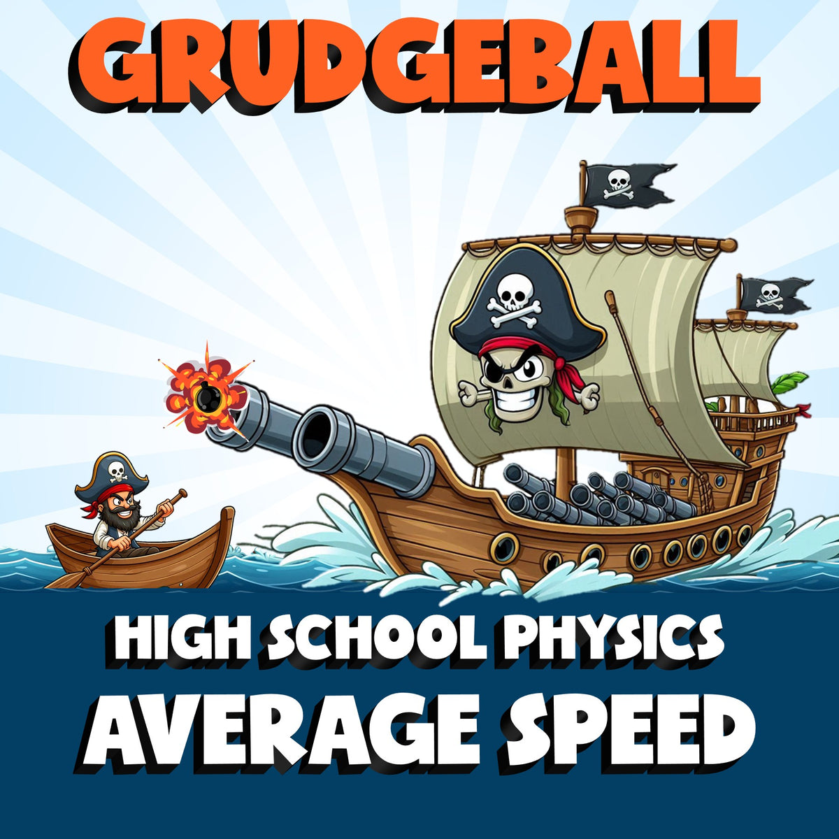 Average Speed GRUDGEBALL Science Game - No Prep Physics Review Activity