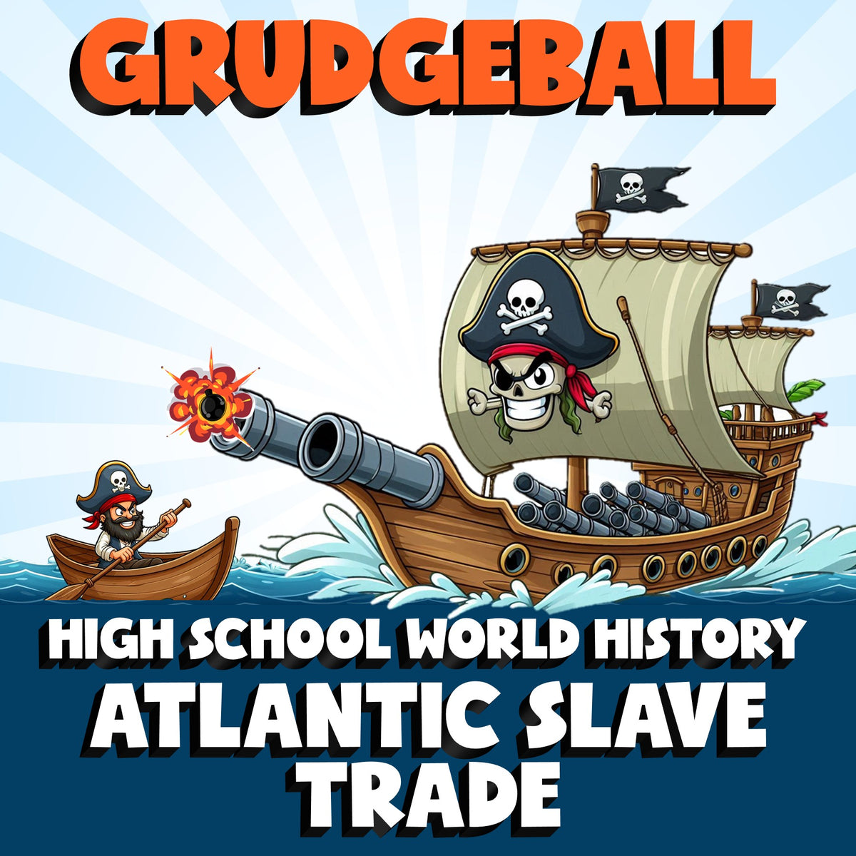 Atlantic Slave Trade GRUDGEBALL Game - No Prep World History Review Activity