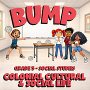 Colonial Cultural & Social Life BUMP Socials Game - No Prep Grade 5 Review