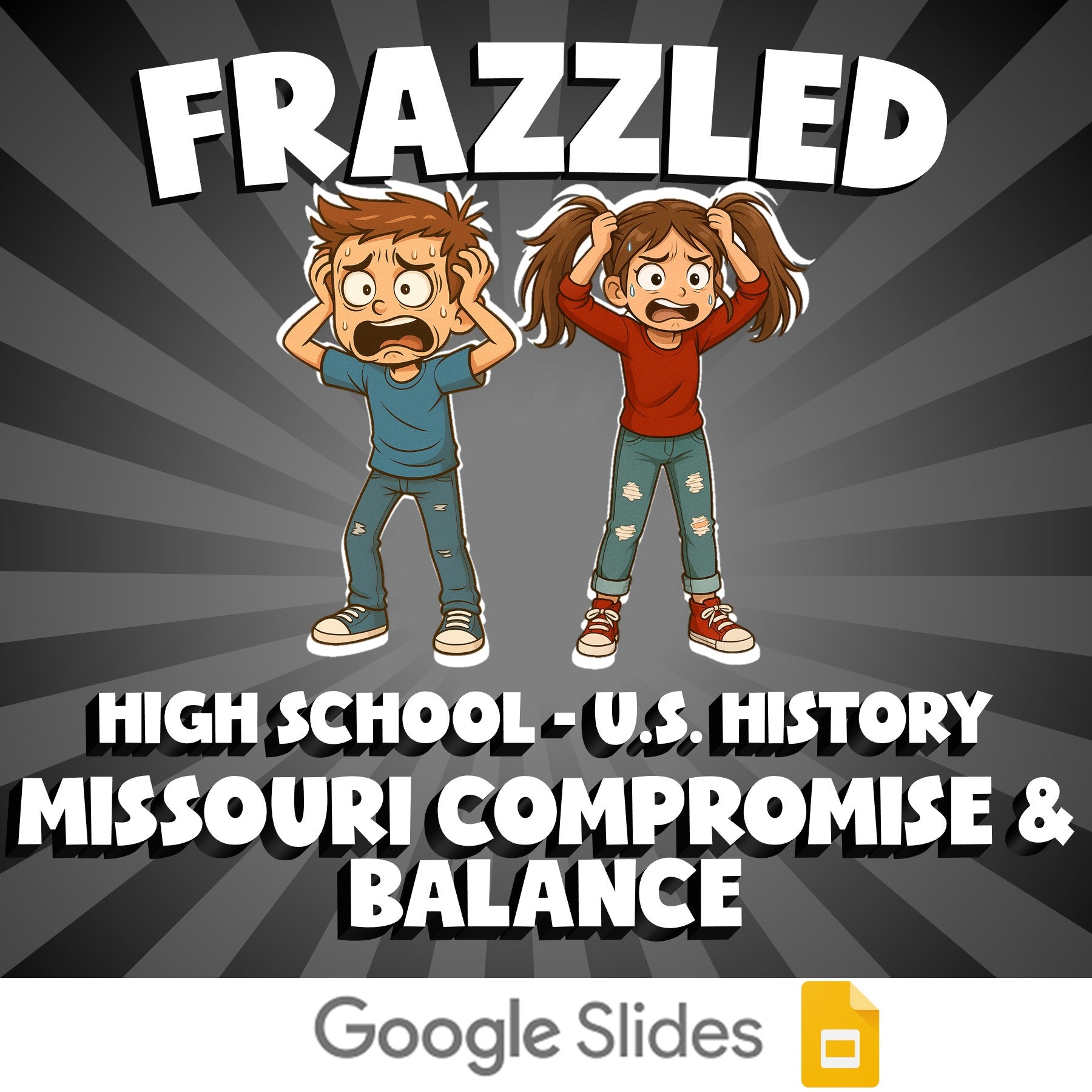 Missouri Compromise & Balance FRAZZLED U.S. History Game - No Prep Review