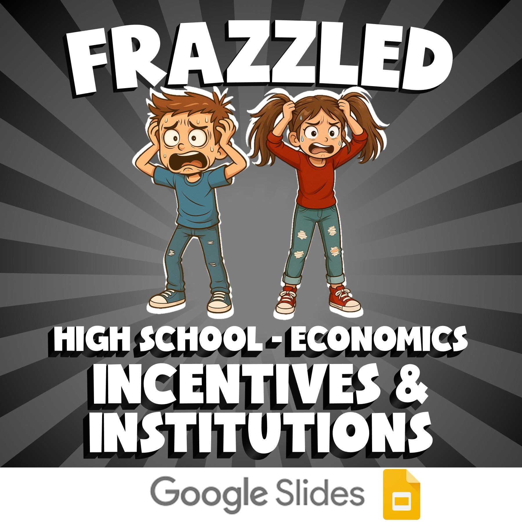 Incentives & Institutions FRAZZLED Economics Game - No Prep Review Activity