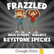 Keystone Species FRAZZLED Science Game - No Prep Biology Review Activity