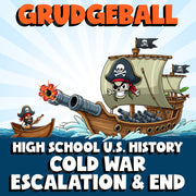 Cold War Escalation & End GRUDGEBALL U.S. History Game - No Prep Review Activity