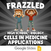 Cells in Medicine Applications FRAZZLED Science Game - No Prep Biology Review