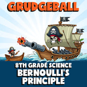 Bernoulli's Principle GRUDGEBALL Science Game - No Prep Grade 8 Review Activity