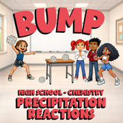 Precipitation Reactions BUMP Science Game - No Prep Chemistry Review Activity
