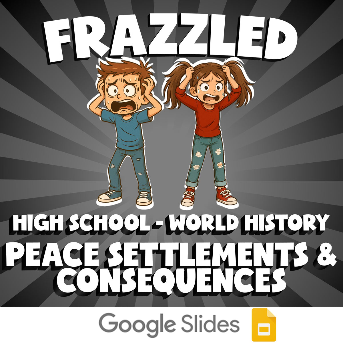 Peace Settlements & Consequences FRAZZLED Game - No Prep World History Review